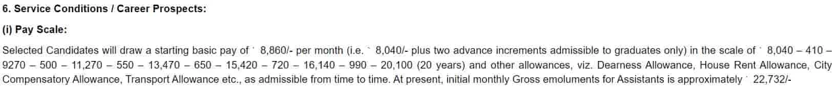 RBI Assistant Salary Structure 2023